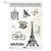 old letter, letters, stationery, handwriting, typefaces, letters, in sepia, sepia, birdcage, moth, butterfly, retro, vintage, Metropolitan, Paris, typewriter, bicycle, Eifel Tower
